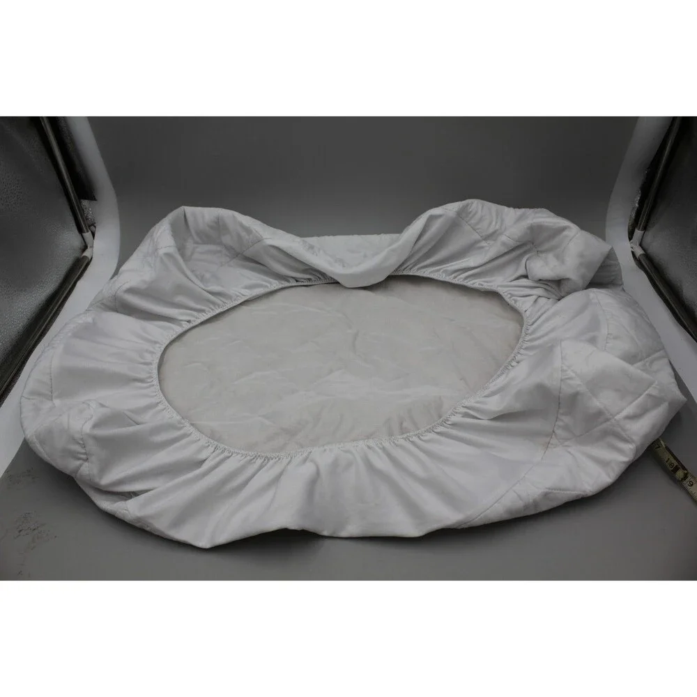 CLEAN Little One's Pad Pack N Play Mini Crib Waterproof Mattress Protector White